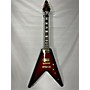 Used Gibson 2008 50th Anniversary Flying V Guitar Of The Month Solid Body Electric Guitar Brimstone Burst