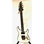 Used Schecter Guitar Research 2008 Hellraiser C1 Floyd Rose Solid Body Electric Guitar White