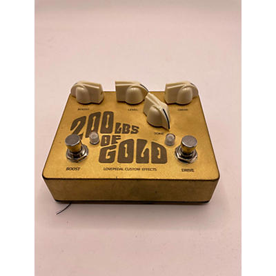 Lovepedal 200lbs Of Gold Effect Pedal