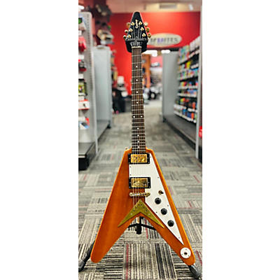 Epiphone 2010 1958 Korina Flying V Solid Body Electric Guitar