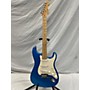 Used Fender 2010 American Standard Stratocaster Solid Body Electric Guitar Metallic Aqua Marine