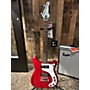 Used Epiphone 2010s 1966 Worn Wilshire Solid Body Electric Guitar Worn Cherry