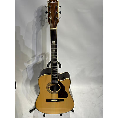 Silvertone 2010s 955CE/N Acoustic Electric Guitar