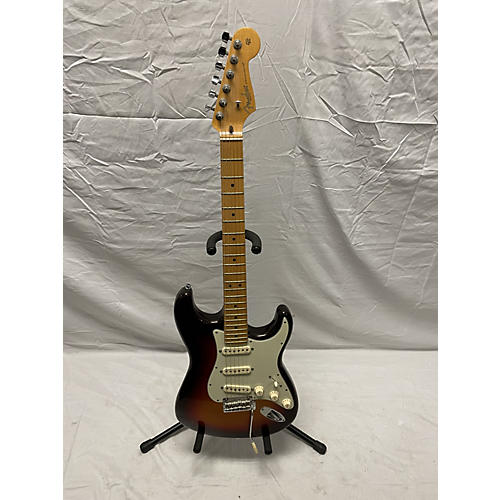 Fender 2010s American Deluxe Stratocaster Plus Solid Body Electric Guitar mystic 3 color sunburst
