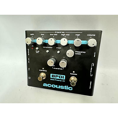 Acoustic 2010s BPDI Bass Preamp & Direct Box Bass Effect Pedal