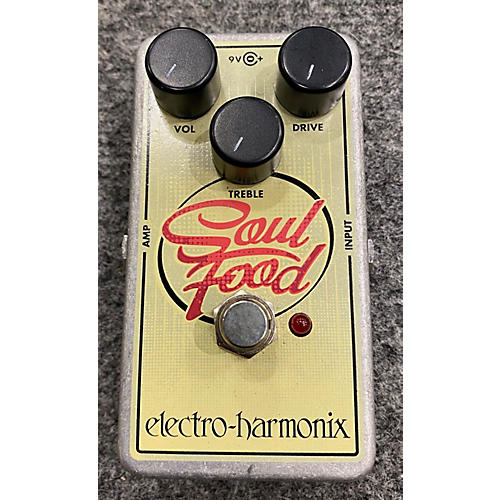 Electro-Harmonix 2010s Bass Soul Food Overdrive Bass Effect Pedal