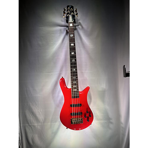 Spector 2010s Euro 5LX Electric Bass Guitar Red