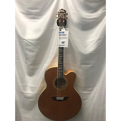 Washburn 2010s J28 SCS DLM Tree Of Life Acoustic Electric Guitar
