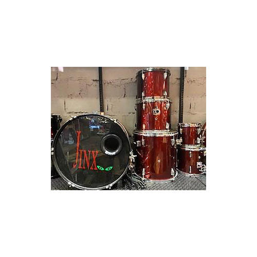 Cannon Percussion 2010s JAMM Jr. Drum Kit Chrome Red