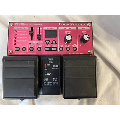 Boss 10s Rc30 Loop Station Twin Pedal Musician S Friend