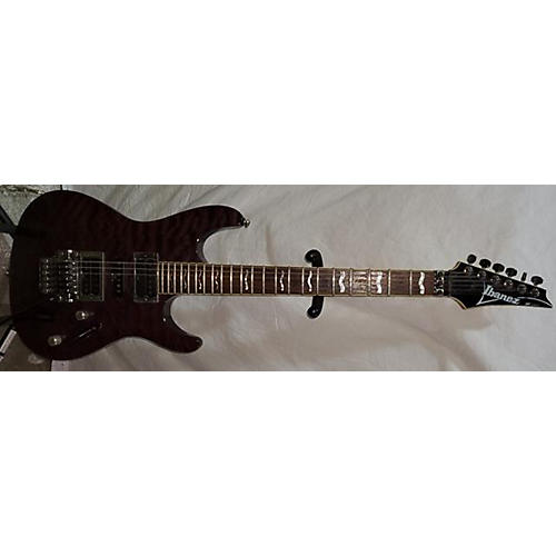 Ibanez 2010s S470 Solid Body Electric Guitar Black and White