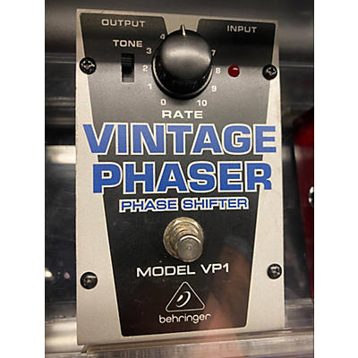 Behringer 2010s VP1 Vintage Phaser Effect Pedal