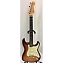 Used Fender 2011 American Deluxe Stratocaster Solid Body Electric Guitar Sunrise Tea Burst