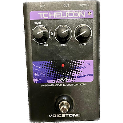 TC-Helicon 2011 VoiceTone Single X1 Vocal Processor
