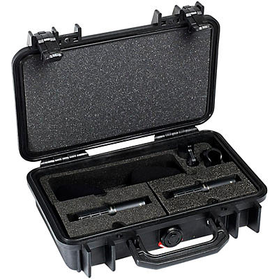 DPA Microphones 2011A Stereo Pair With Clips and Windscreens in Peli Case