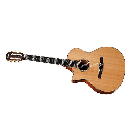 2012 514ce-N-L Mahogany/Cedar Nylon String Grand Auditorium Left-Handed Acoustic-Electric Guitar