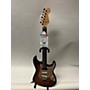 Used Fender 2012 American Deluxe Ash Stratocaster Solid Body Electric Guitar Tobacco Sunburst