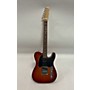 Used Fender 2012 American Deluxe Telecaster Solid Body Electric Guitar Cherry Sunburst