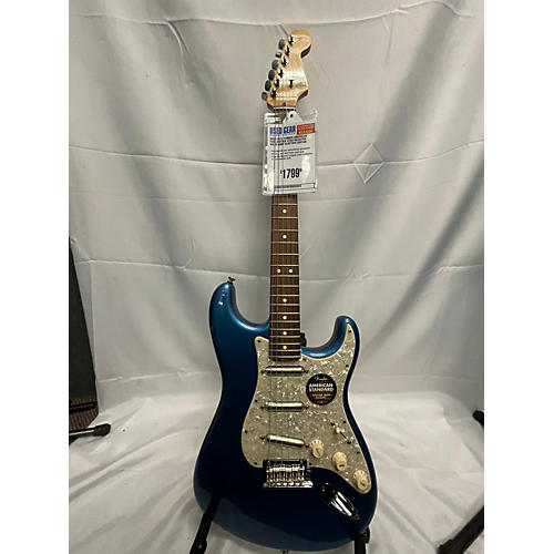 Fender 2012 American FSR Lipstick Stratocaster Solid Body Electric Guitar Blue
