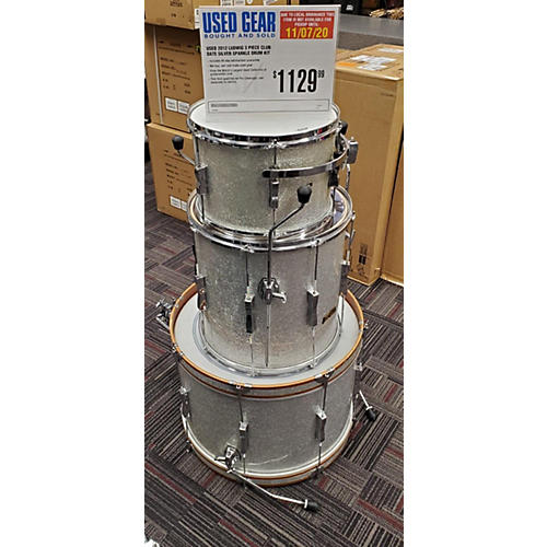 Ludwig 2012 CLUB DATE Drum Kit Silver Sparkle