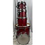 Used PDP by DW 2012 F Series Drum Kit red