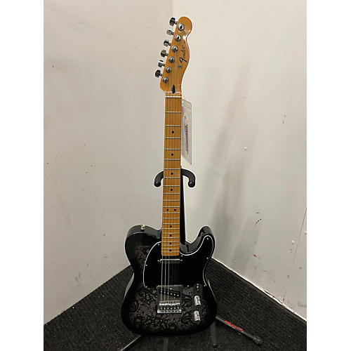 Fender 2012 FSR Standard Telecaster Solid Body Electric Guitar Black Paisley