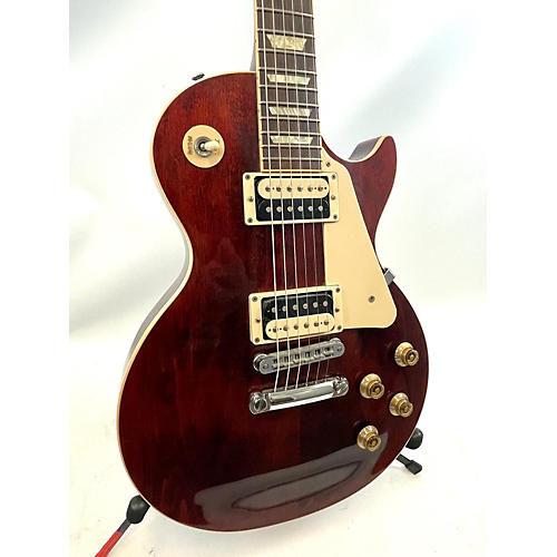 Gibson 2012 Les Paul Traditional Pro Solid Body Electric Guitar Trans Cherry