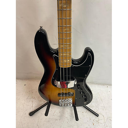 Fender 2012 Marcus Miller Signature Jazz Bass Electric Bass Guitar Sunburst