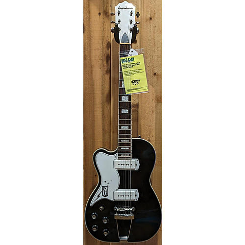 Eastwood 2013 AIRLINE TUXEDO Hollow Body Electric Guitar Black