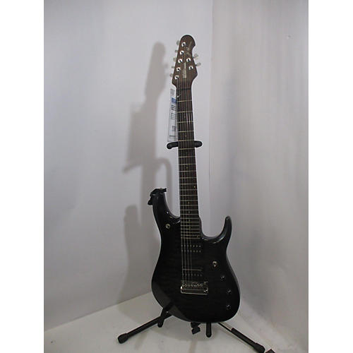 Ernie Ball Music Man 2013 BFR Petrucci 7 String Solid Body Electric Guitar Trans Black