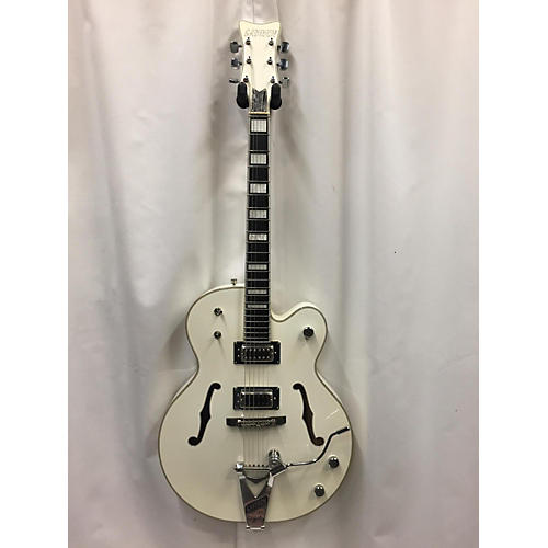 2013 G7593T-BD Billy Duffy Signature White Falcon Hollow Body Electric Guitar