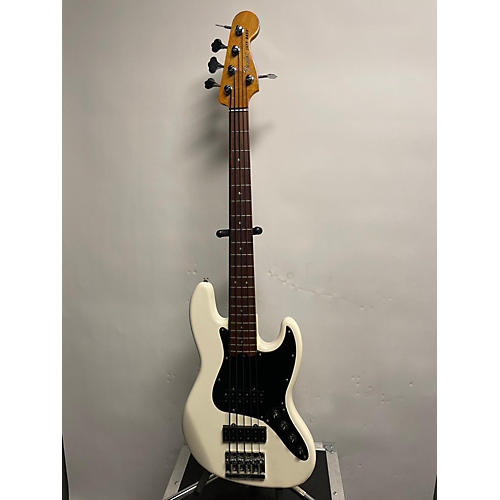 Fender 2013 Modern Player Jazz Bass V Electric Bass Guitar White