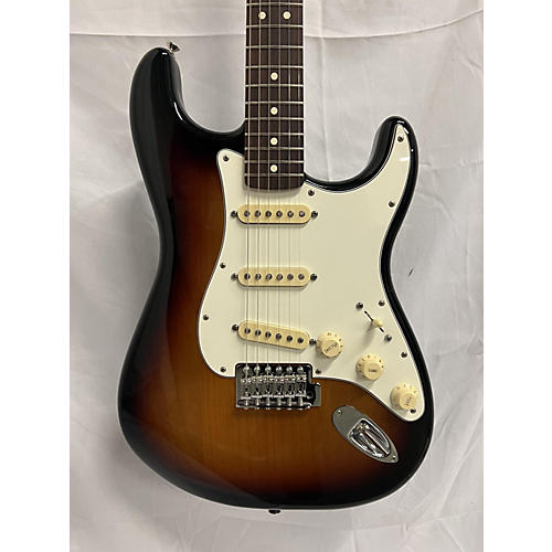 Fender 2013 Standard Stratocaster Solid Body Electric Guitar Brown Sunburst