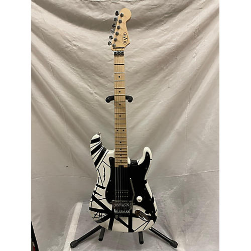 EVH 2013 Striped Series Solid Body Electric Guitar Custom Graphic