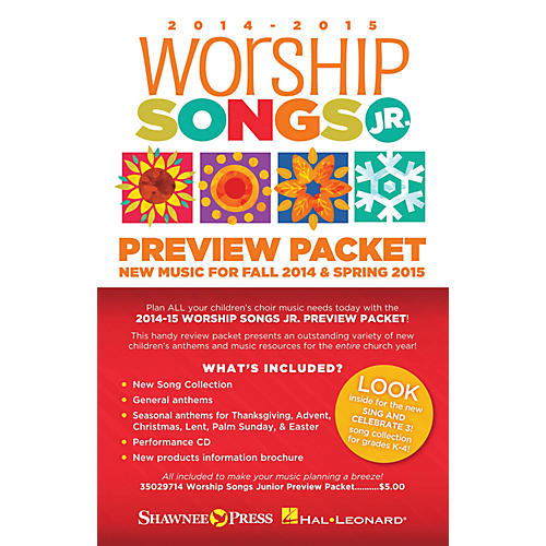 2014-15 Worship Songs Junior Preview Packet Resource Kit Composed by Various