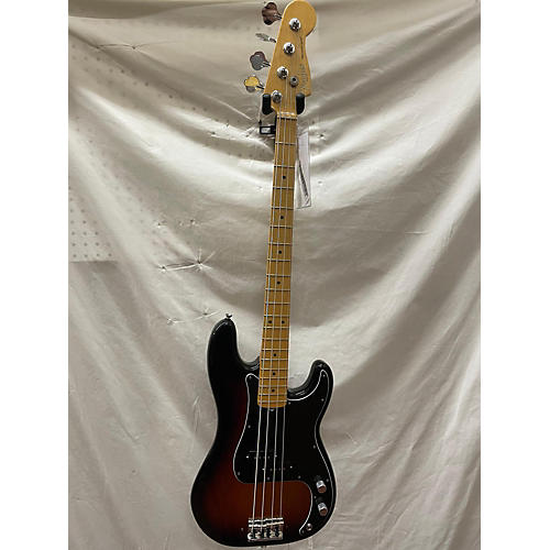 Fender 2014 American Standard Precision Bass Electric Bass Guitar 2 Tone Sunburst