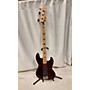 Used Spector 2014 Coda4P DLX Electric Bass Guitar Trans Red