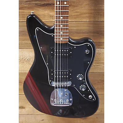 Fender 2014 Fender Special Edition Blacktop Jazzmaster HH Stripe 2014 Solid Body Electric Guitar