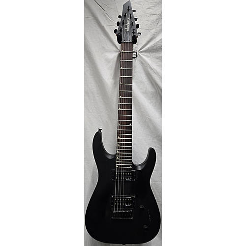 Jackson 2014 JS22-7 Dinky 7 String Solid Body Electric Guitar Black