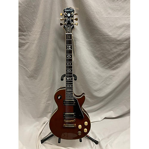 Epiphone 2014 Lee Malia Signature Les Paul Custom Artisan Solid Body Electric Guitar Brown
