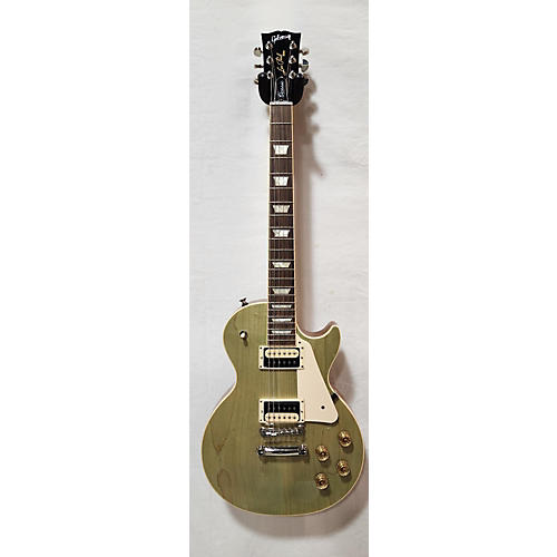 Gibson 2014 Les Paul Classic Solid Body Electric Guitar Trans Green