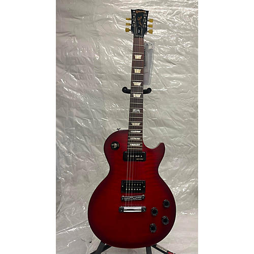 Gibson 2014 Les Paul Futura Solid Body Electric Guitar Trans Red