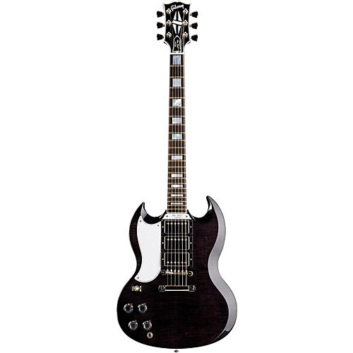 2014 SG Custom Figured Top 3-Pickup Left Handed Electric Guitar
