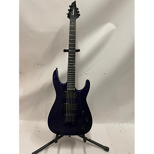 Jackson 2014 SLATTXMG3 Soloist Solid Body Electric Guitar Metallic Blue