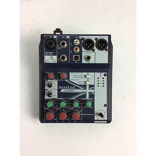 Soundcraft 2014 Soundcraft Notepad-5 Powered Mixer