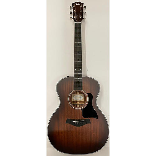 Taylor 2015 324E Acoustic Electric Guitar Shaded Edge Burst