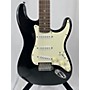 Used Squier 2015 Affinity Stratocaster Solid Body Electric Guitar Black and White