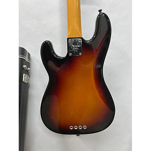 Fender 2015 American Standard Precision Bass Electric Bass Guitar 3 Tone Sunburst
