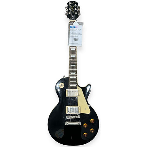 Epiphone 2015 Les Paul Standard Solid Body Electric Guitar Black