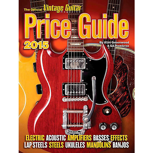 2015 Official Vintage Guitar Magazine Price Guide